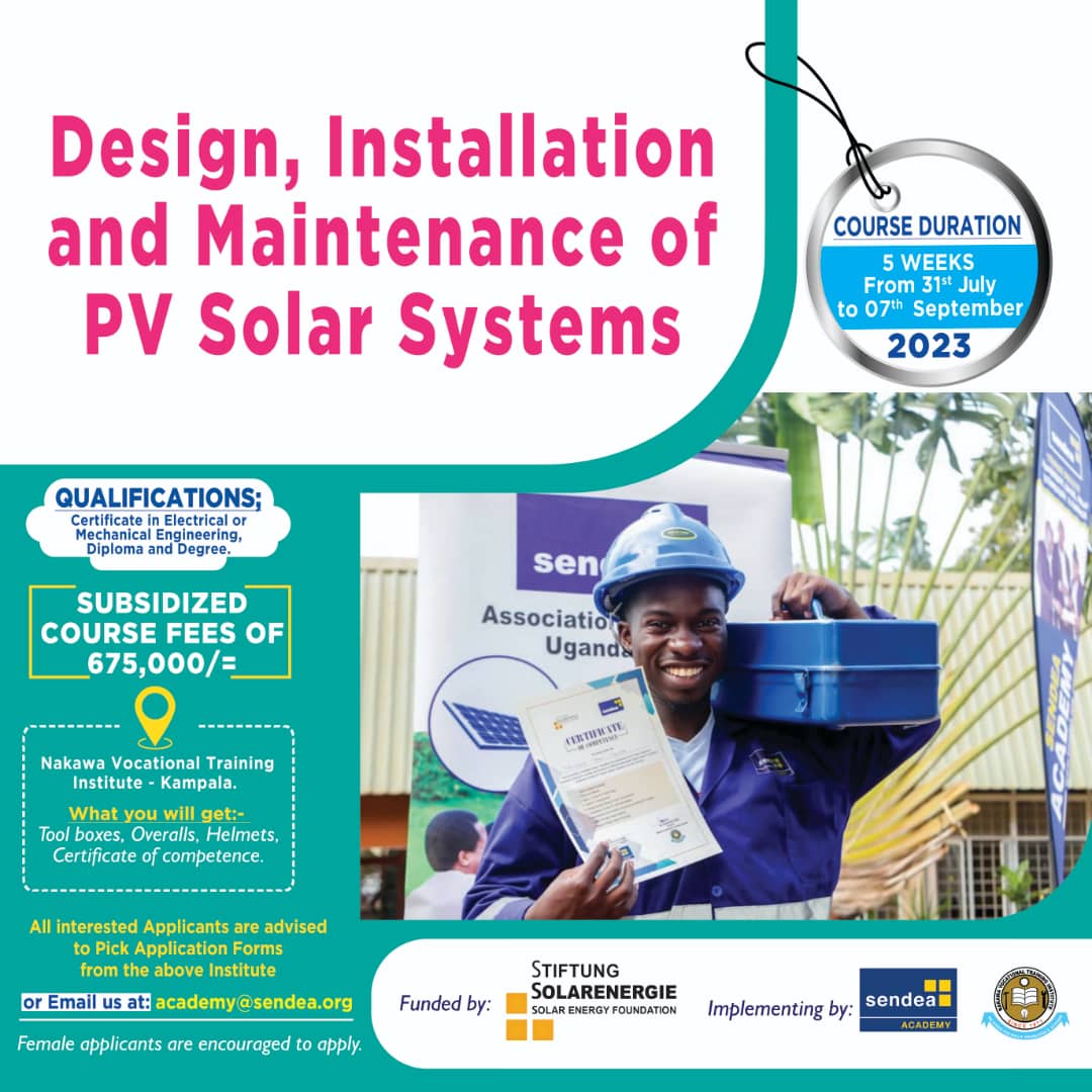 Design, Installation & Maintenance Of PV Solar Systems